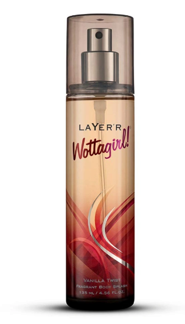 Layerr Wottagirl Body Splash Vanilla Twist 135 ml 